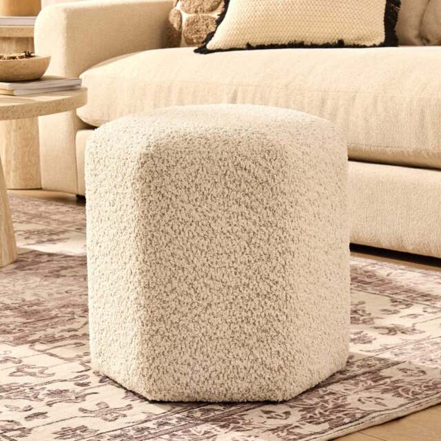 DUSK Kirsten Stool - Popcorn Teddy - image 1
