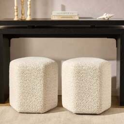 DUSK Kirsten Stool - Popcorn Teddy - thumbnail 2