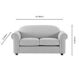 DUSK Beverley 2 Seater Sofa - Beige - thumbnail 8