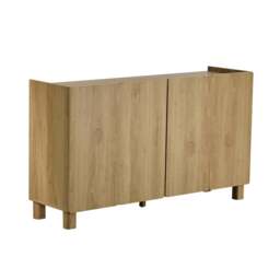 DUSK Avalon 4 Door Sideboard - Light Oak Effect - thumbnail 3