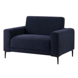 DUSK Malibu Loveseat - Chenille Navy - thumbnail 2