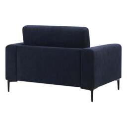 DUSK Malibu Loveseat - Chenille Navy - thumbnail 4