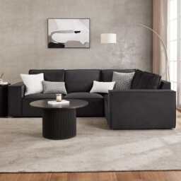 DUSK Brooklyn Small Right Hand L-Shape Sofa - Ink - thumbnail 3