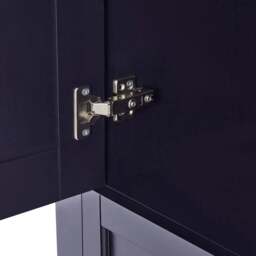 DUSK Ruby 3 Door Wardrobe with Drawers - Midnight - thumbnail 8