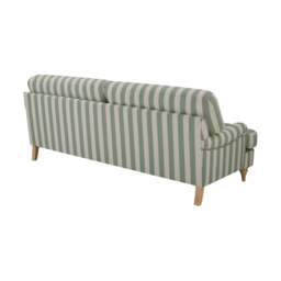 DUSK Hampshire 3 Seater Sofa - Green Stripe - thumbnail 5