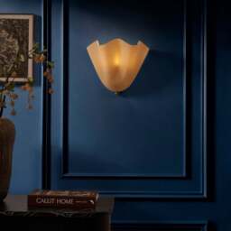DUSK Tina Glass Rechargeable Wall Light - Natural - thumbnail 2
