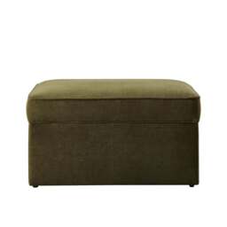 DUSK Soho Ottoman Storage Pouffe - Chenille Olive - thumbnail 6