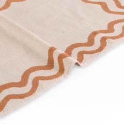 DUSK Scalloped Cotton Towels - Burnt Orange - Hand Towel - thumbnail 8