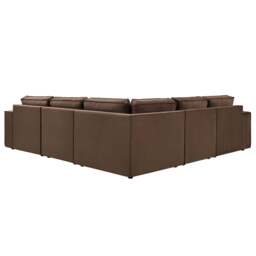 DUSK Brooklyn Large Right Hand Corner Sofa - Cappuccino - thumbnail 5