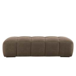 DUSK Manhattan Pouffe - Chenille Mushroom - thumbnail 4