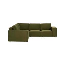 DUSK Brooklyn Left Hand Corner Sofa  - Muted Moss - thumbnail 8