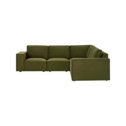 DUSK Brooklyn Left Hand Corner Sofa  - Muted Moss - thumbnail 9