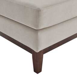 DUSK Chesterfield Pouffe - Stone - thumbnail 4