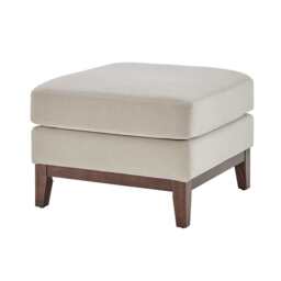 DUSK Chesterfield Pouffe - Stone - thumbnail 3