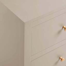 DUSK Poppy 2 Drawer Bedside Table - Taupe - thumbnail 5