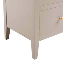 DUSK Poppy 2 Drawer Bedside Table - Taupe - thumbnail 6