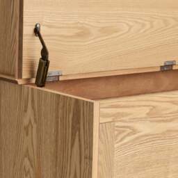 DUSK Ruby Entry Way Cabinet - Light Wood - thumbnail 6
