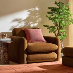 DUSK Dublin Loveseat- Muted Gold - thumbnail 2
