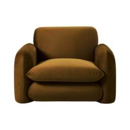 DUSK Dublin Loveseat- Muted Gold - thumbnail 3