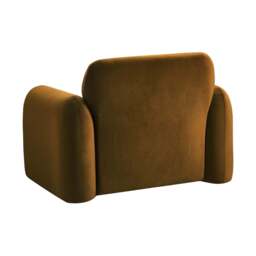 DUSK Dublin Loveseat- Muted Gold - thumbnail 6