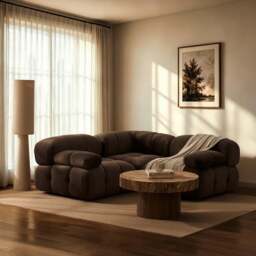 DUSK Bondi Small Corner Sofa - Cappuccino - thumbnail 1