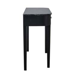 DUSK Tilda Console Table - Black/Marble Top - thumbnail 6