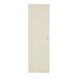 DUSK Ruby 1 Door Wardrobe with Drawers - Cream - thumbnail 3