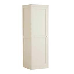 DUSK Ruby 1 Door Wardrobe with Drawers - Cream - thumbnail 4