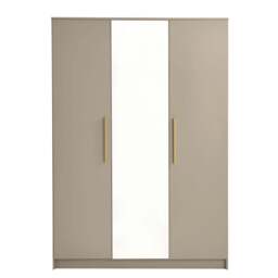 DUSK Darcey 3 Door Wardrobe - Taupe - thumbnail 5