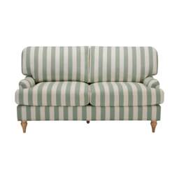 DUSK Hampshire 2 Seater Sofa - Green Stripe - thumbnail 2
