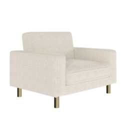 DUSK Soho Loveseat - Ivory - thumbnail 3