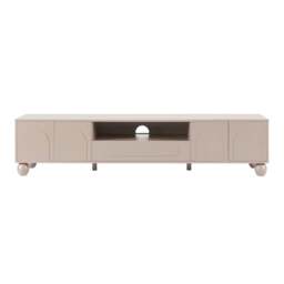 "DUSK Rachel Arch Front  Tv Unit for TVs up to 75"" - Taupe" - thumbnail 3