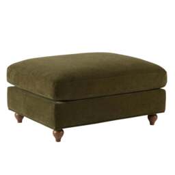 DUSK Hampshire Pouffe - Chenille Olive - thumbnail 3