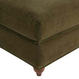 DUSK Hampshire Pouffe - Chenille Olive - thumbnail 4