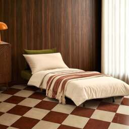 DUSK Seattle Single Click Clack Sofa Bed - Muted Moss - thumbnail 2