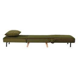 DUSK Seattle Single Click Clack Sofa Bed - Muted Moss - thumbnail 8