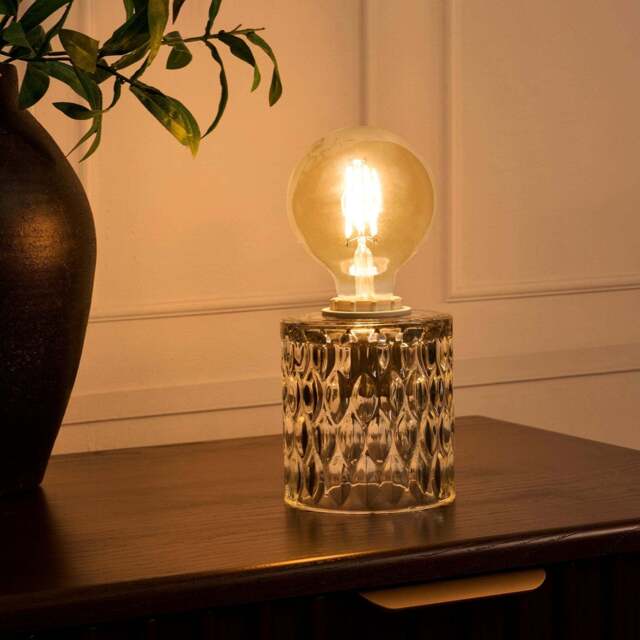 DUSK Elodi Glass Table Lamp - Clear