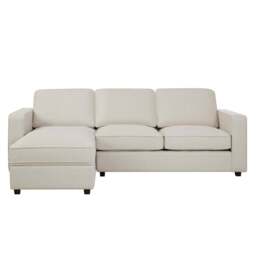 DUSK Soho Left Hand Storage Chaise Sofa - Beige - thumbnail 3