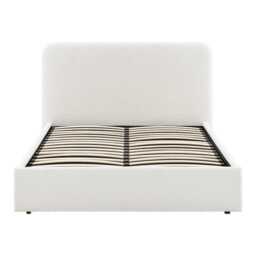 Ascot Ottoman Storage Bed - Off White - Super King - thumbnail 8