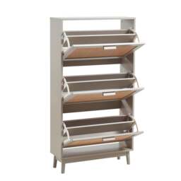 DUSK Isla Shoe Cabinet - Taupe - thumbnail 3