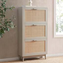 DUSK Isla Shoe Cabinet - Taupe