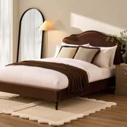 DUSK Wiltshire Bed Frame - Cappuccino - Double - thumbnail 3