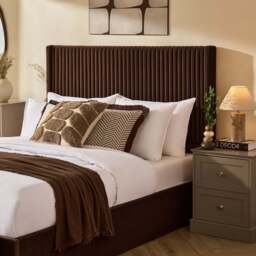 DUSK Melrose Ottoman Storage Bed - Cappuccino - Double - thumbnail 5