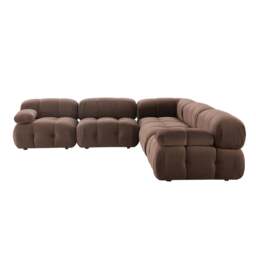 DUSK Bondi Large Right Hand Corner Sofa - Cappuccino - thumbnail 4