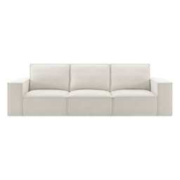 DUSK Brooklyn 3 Seater Sofa - Ivory - thumbnail 2