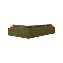 DUSK Brooklyn Large Right Hand L-Shape Sofa  - Muted Moss - thumbnail 6
