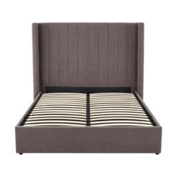 DUSK Madison Ottoman Storage Bed - Taupe - Super King - thumbnail 9