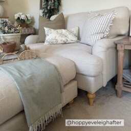 DUSK Hampshire Loveseat - Beige - thumbnail 3