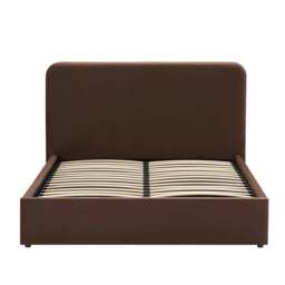 DUSK Ascot Ottoman Storage Bed - Cappuccino - Super King - thumbnail 9