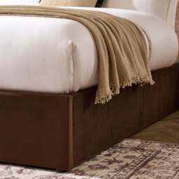 DUSK Ascot Ottoman Storage Bed - Cappuccino - Super King - thumbnail 8